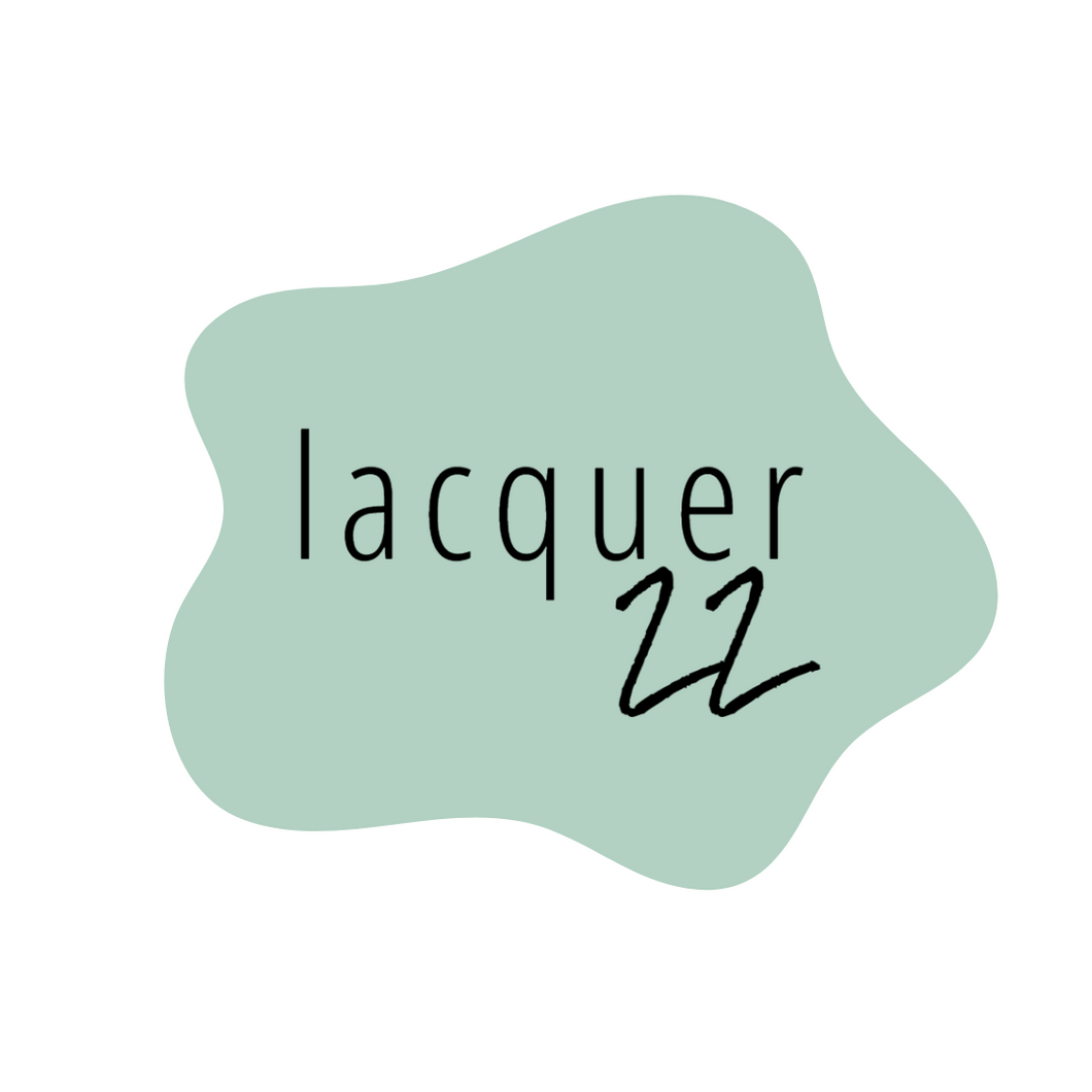 lacquer 22 logo sticker